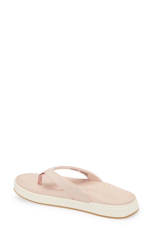 Shop Olukai Nua Pio Flip Flop In Pink Clay/pink Clay