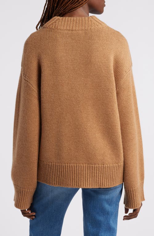 Shop Rag & Bone Danica Wool & Cashmere V-neck Sweater In Camel