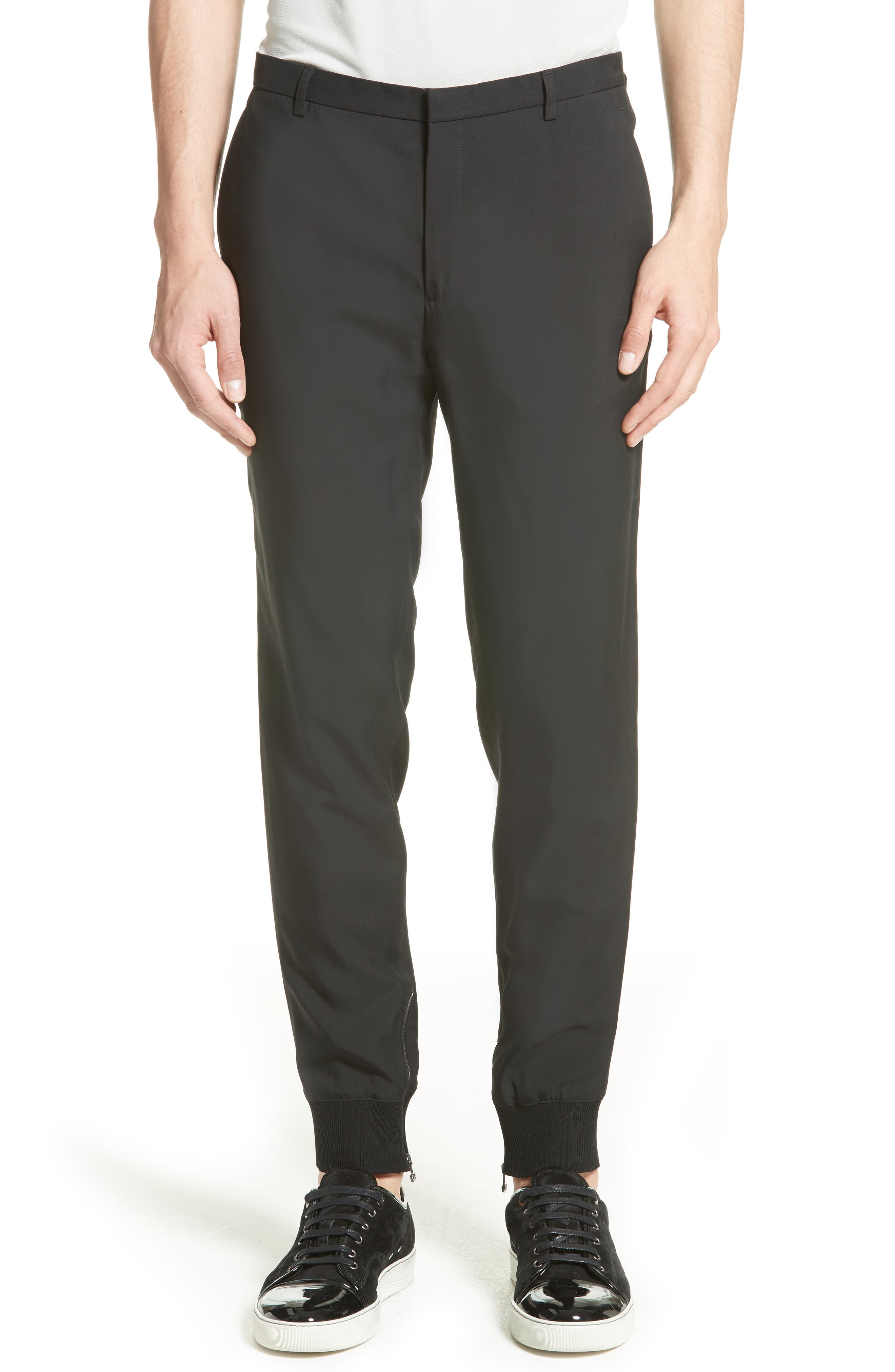 Lanvin Zip Ankle Jogger Pants Nordstrom