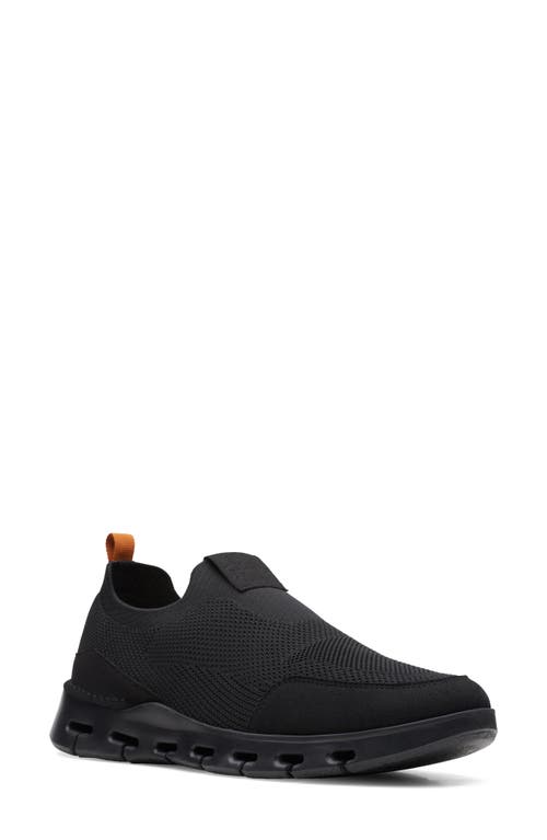 Clarks(r) Nature X Knit Sneaker in Black