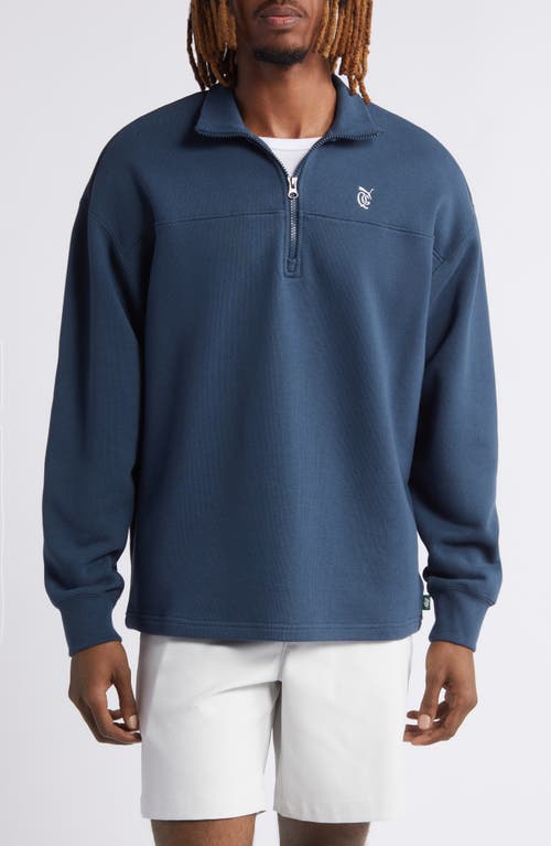 x QGC Half Zip Pullover in Dark Night