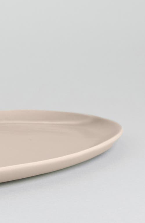 Fable The Oval Serving Platter In Desert Taupe