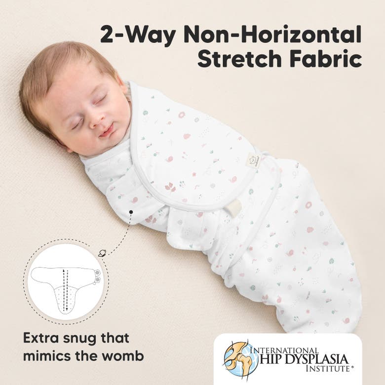 Keababies 3-pack Soothe Swaddle Wraps In Garden