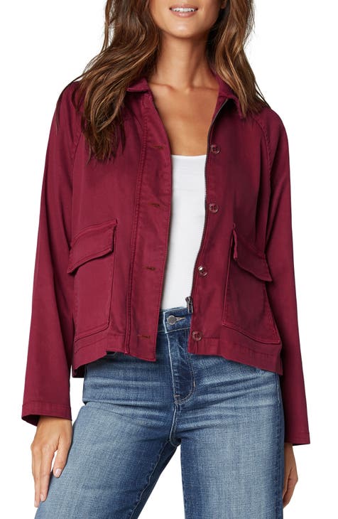 Women's Burgundy Coats & Jackets | Nordstrom