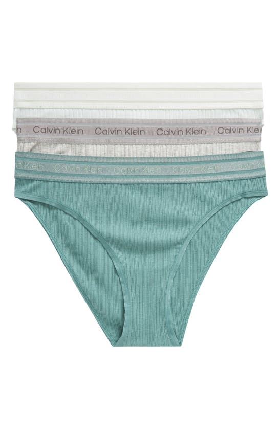 Calvin Klein Cheeky Underwear In Green