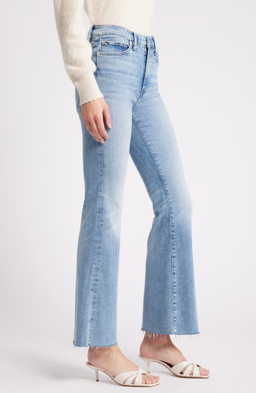 FRAME FRAME LE EASY FLARE RAW HEM JEANS 