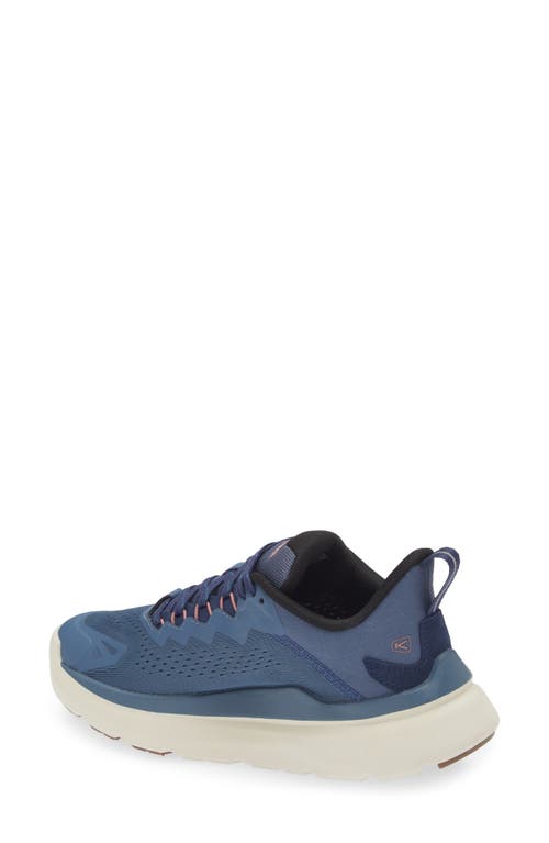 Keen Wk450 Walking Sneaker In Vintage Indigo/nostalgia Rose