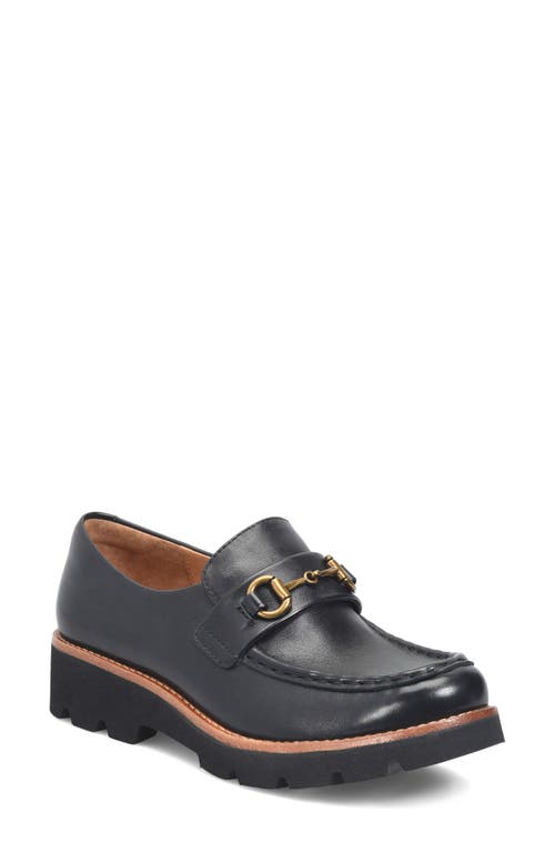 Shop Söfft Prewitt Horsebit Loafer In Black Leather