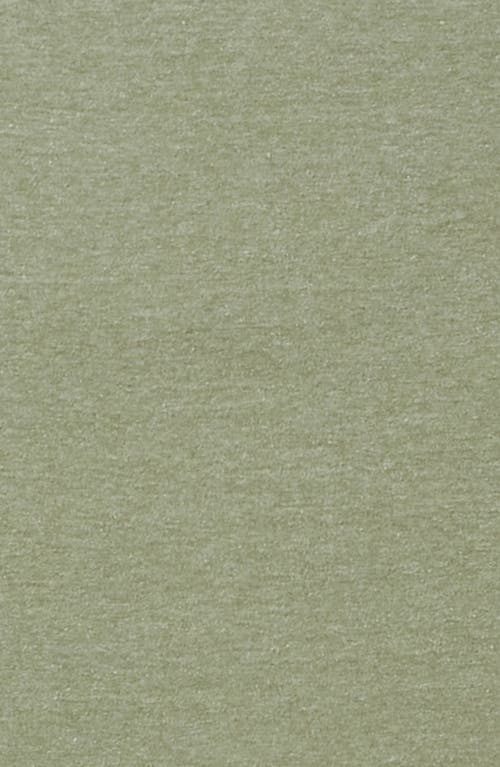 Woven & Weft Jersey Knit Sheet Set In Heathered Eucalyptus