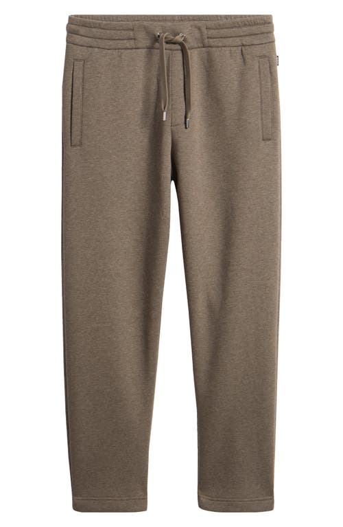 Shop Hugo Boss Boss Levette Cotton Blend Sweatpants In Dark Beige