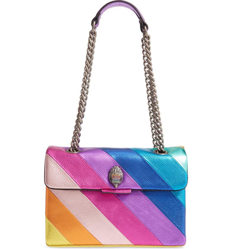 Kurt Geiger London Rainbow Shop Kensington Leather Crossbody Bag ...