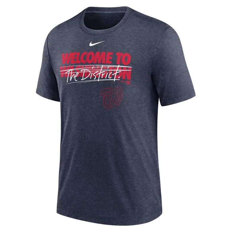 Nike Men's Washington Nationals Red Team 42 T-Shirt