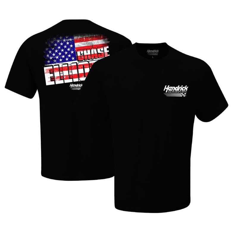 Shop Hendrick Motorsports Team Collection Black Chase Elliott  Flag T-shirt
