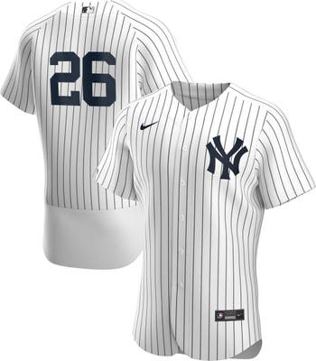Nike White & Navy NY Yankees Baseball Shirt