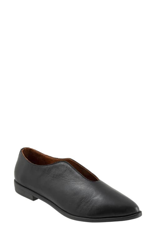 Bueno Berkley Pointed Toe Loafer In Black