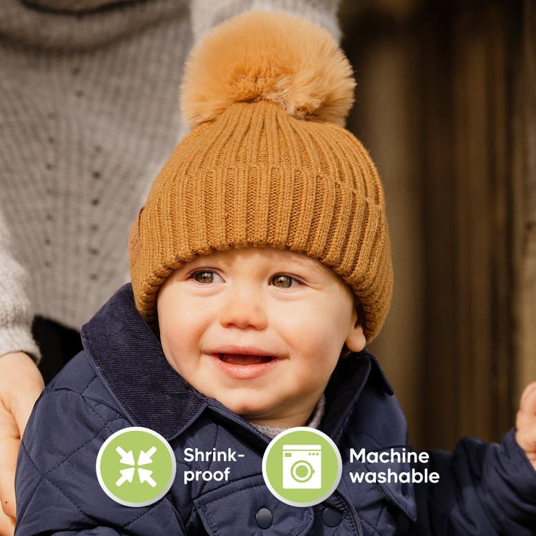 Keababies 2-pack Pom Knitted Beanie In Blast