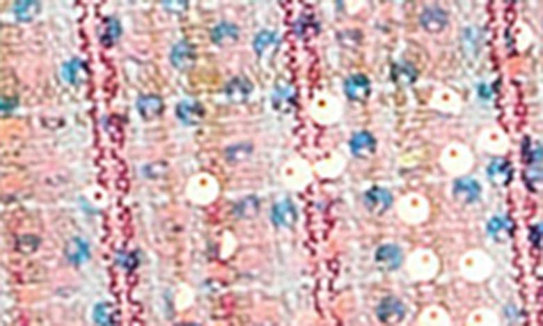 Endless Rose Sequin Tweed Minidress In Pink