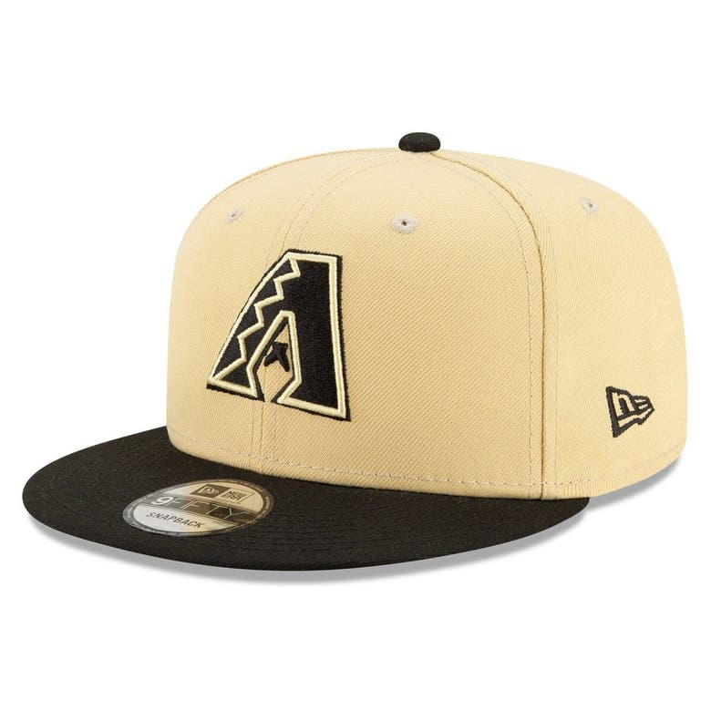 New Era Kids' Youth  Sand/black Arizona Diamondbacks 2021 City Connect 9fifty Snapback Adjustable Hat In Gold