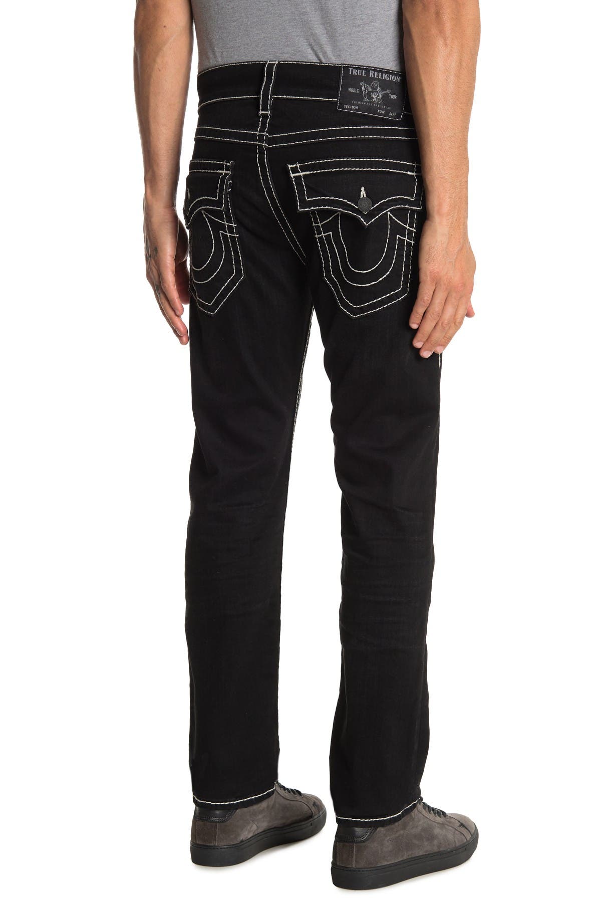 Rocco Flap Relaxed Skinny Jeans 