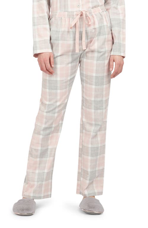 Nancy Pajama Pants in Pink Tartan