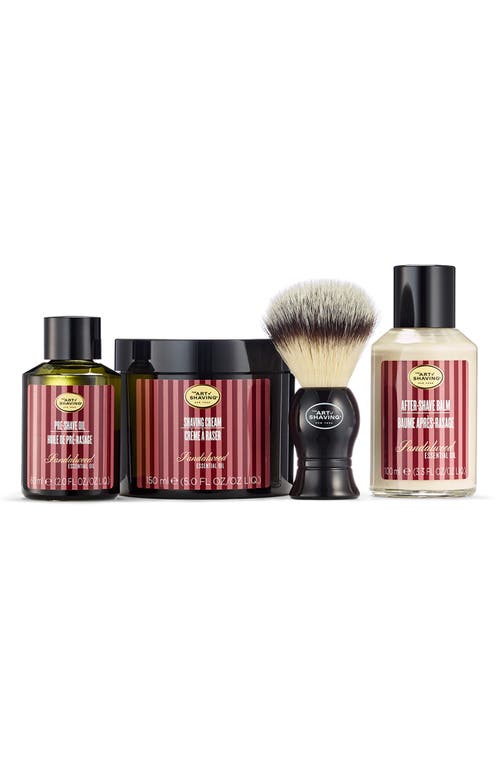 The Art of Shaving ® Full Size Sandalwood Shaving Kit