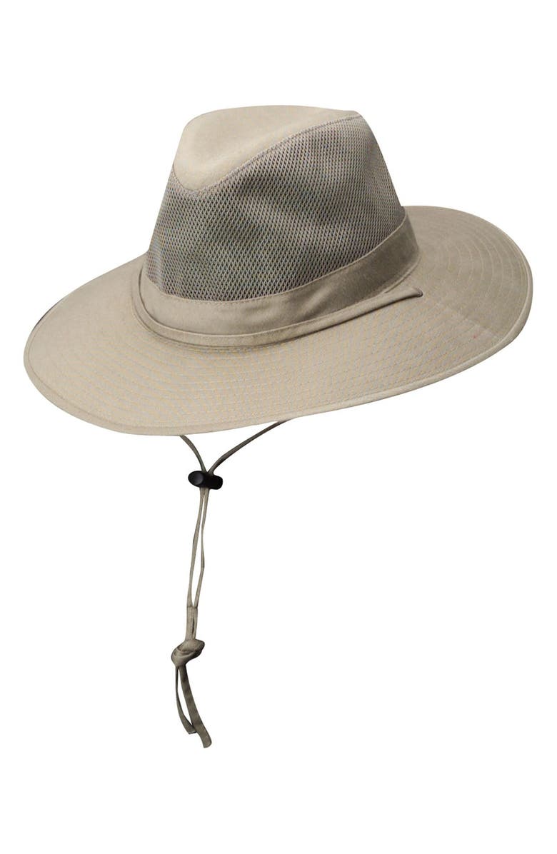 Dorfman Pacific 'SolarWeave' Mesh Safari Hat | Nordstrom