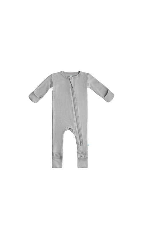 Dreamland Baby Baby Pajamas With Dream Cuffs In Moon Grey