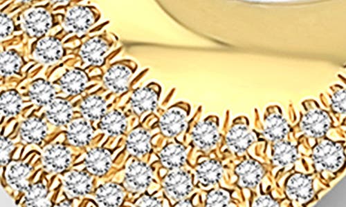 Kloto Blend Pavé Diamond Ring In Gold