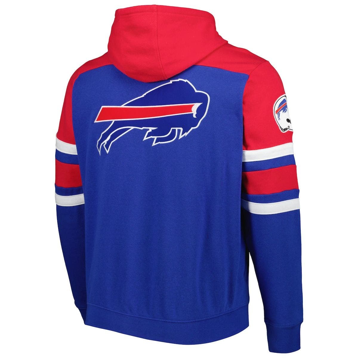 Buffalo Bills Starter Leader Varsity Satin Full-Snap Jacket - Royal/Red