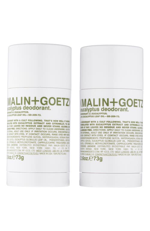 MALIN+GOETZ Eucalyptus Deodorant Set $44 Value