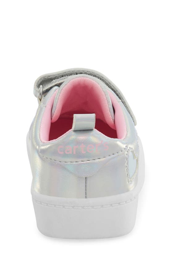 Shop Carter's Carters Kids' Perrie Sneaker In Silver