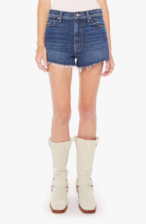 MOTHER The Dodger Frayed Hem Denim Shorts Did You Bring Me Anything at Nordstrom,