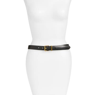 Frye Leather Belt, Black