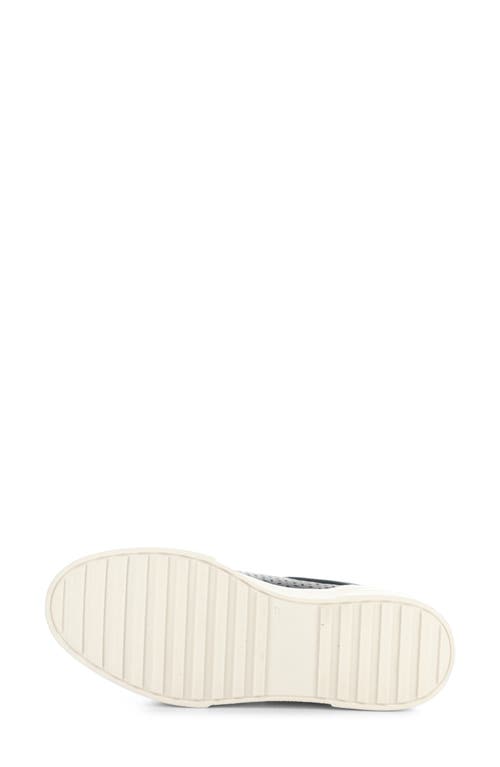 Bos. & Co. Lotta Platform Sneaker In Black/pearl Veronica