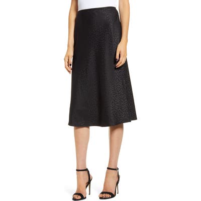 Chelsea28 Bias Jacquard Skirt