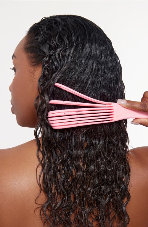 Rizos Curls Detangling Flexi Brush In Pink