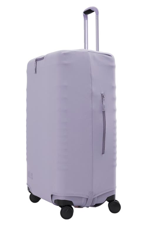 Shop Beis Béis The Large Luggage Cover In Lavender