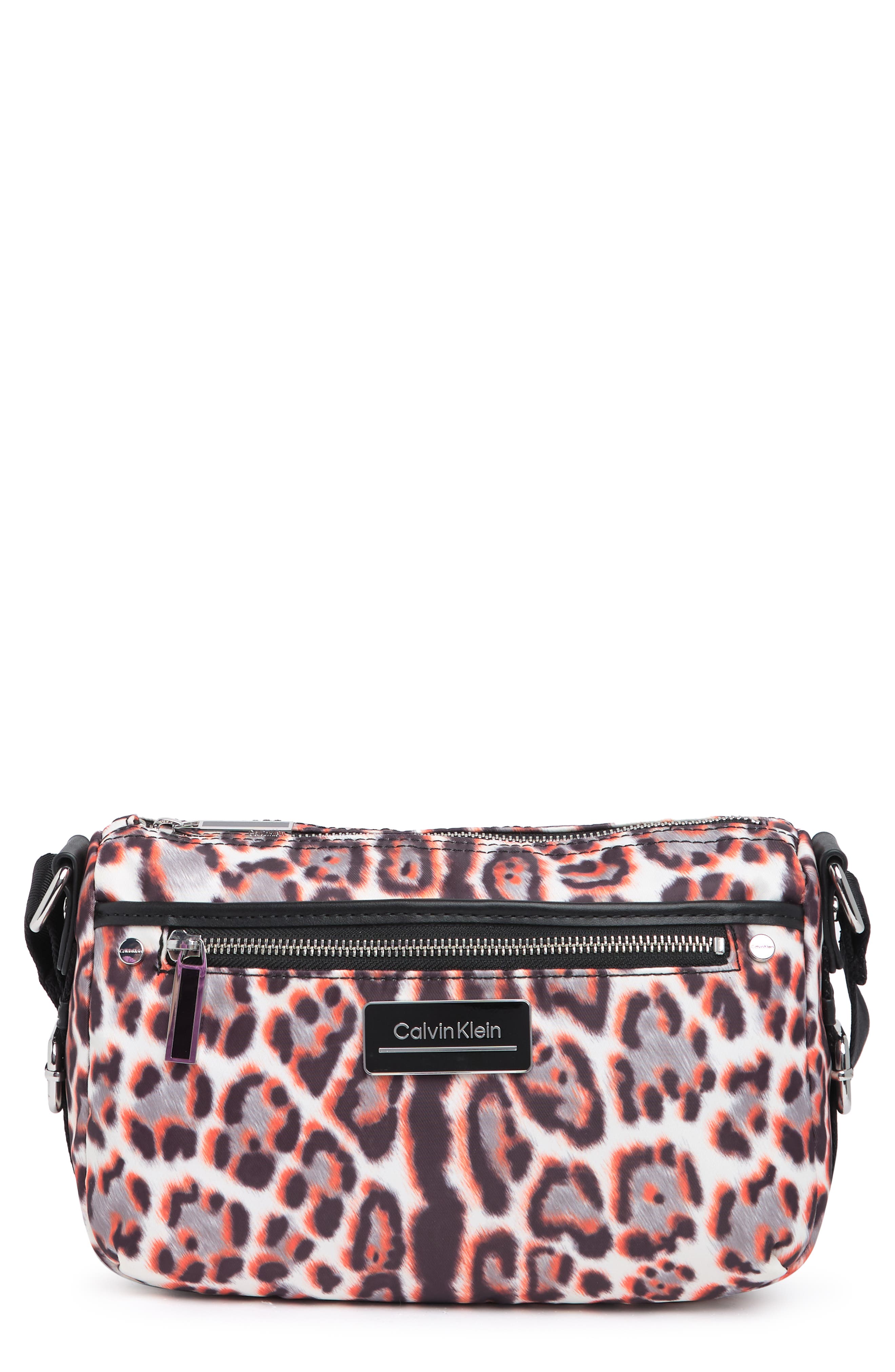 calvin klein leopard bag