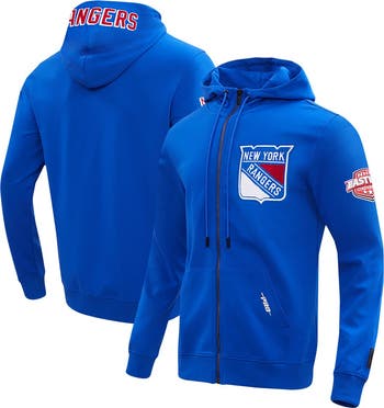 Ny rangers top zip up hoodie