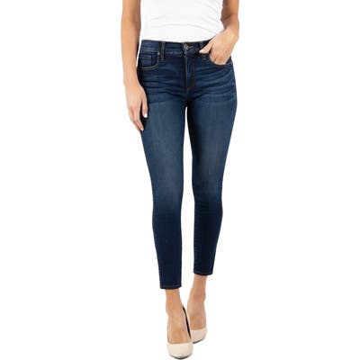 Kut From The Kloth Connie Fab Ab High Waist Ankle Skinny Jeans, Blue