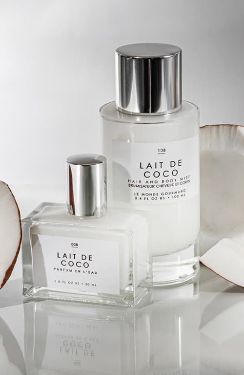 Le Monde Gourmand Lait De Coco Parfum En L'eau In No Color