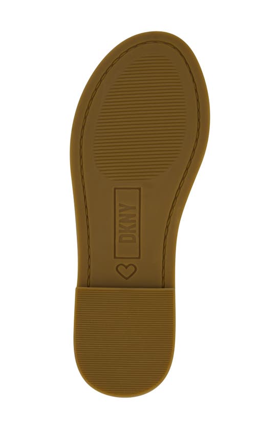 Shop Dkny Kids' Cassie Sandal In Taupe