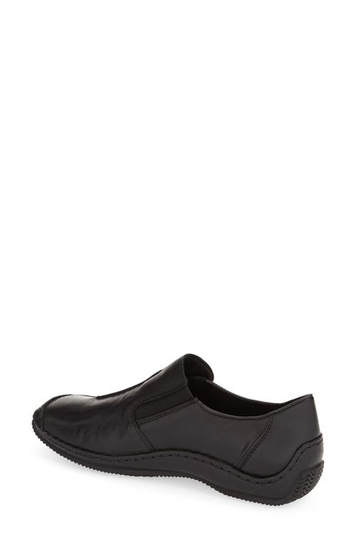 Shop Rieker Antistress Rieker Antistress 'celia 51' Slip-on In Black Leather