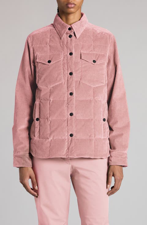 Paulet Corduroy Quilted Shirt Jacket