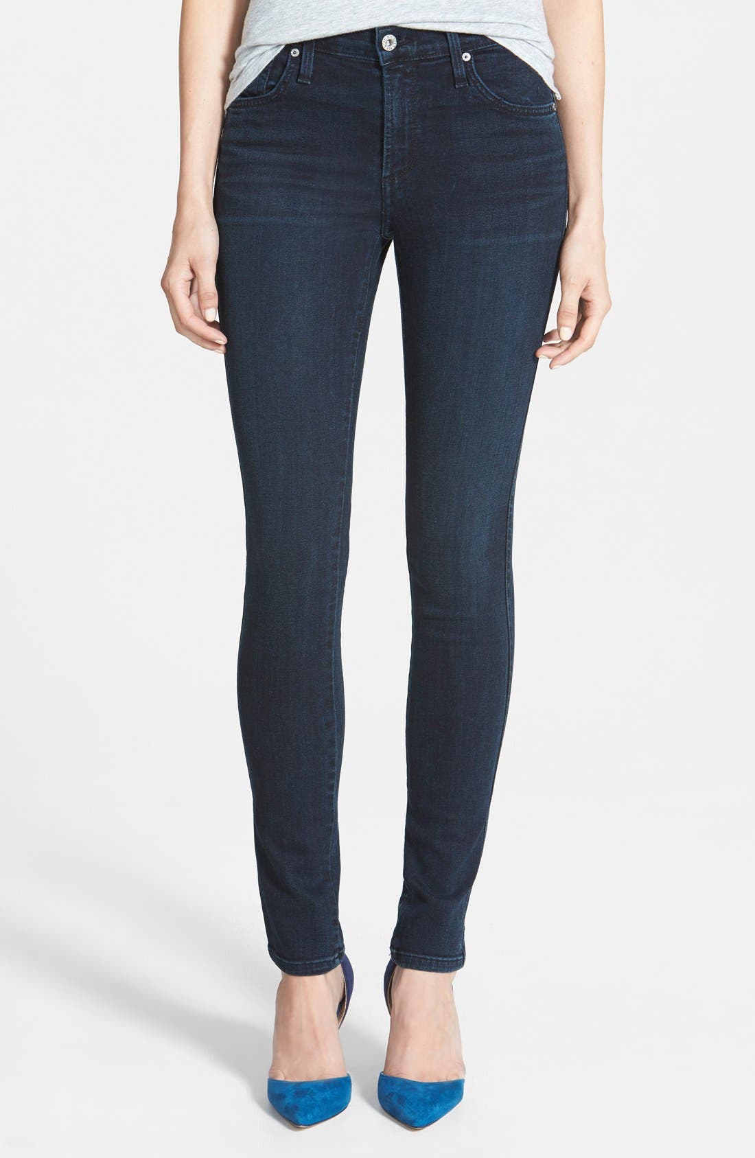James Jeans 'Twiggy' Five Pocket Leggings (Bombshell) Nordstrom
