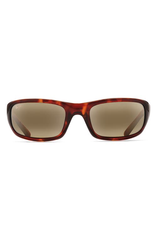 Maui Jim Stingray 55mm Polarized Sunglasses in Tortoise at Nordstrom