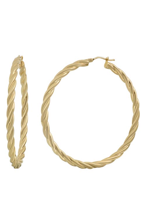 Bony Levy 14k Gold Hoop Earrings In 14k Yellow Gold