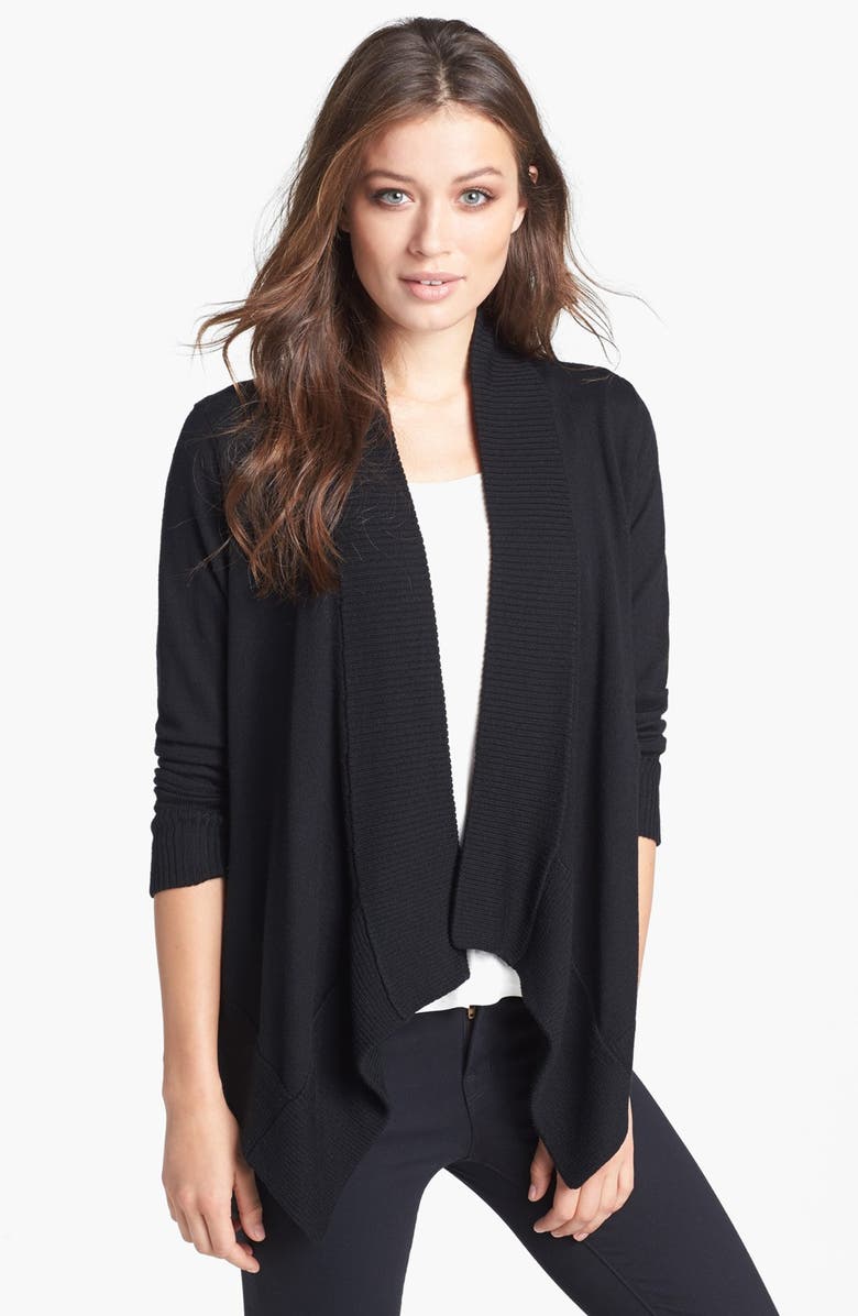 Eileen Fisher Angled Front Wool Cardigan | Nordstrom