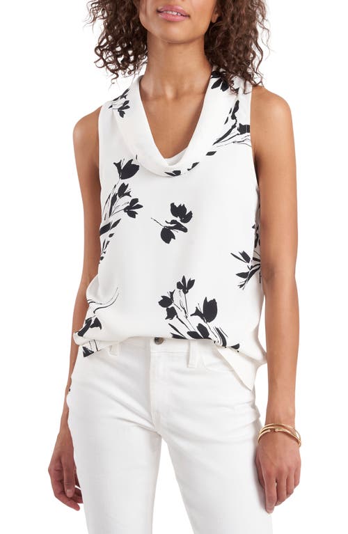 Vince Camuto Cowl Neck Sleeveless Top in New Ivory