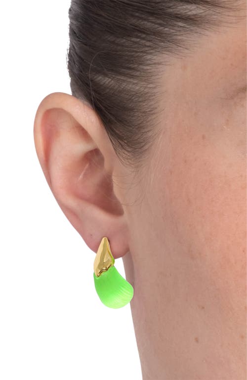 ALEXIS BITTAR ALEXIS BITTAR LUMINOUS LUCITE® DROP EARRINGS